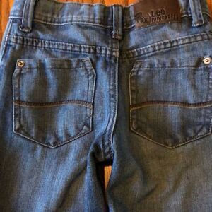 Lee Dungarees girls slim straight jeans size 6R